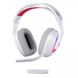 Logitech G Astro A20 X LIGHTSPEED Wireless Gaming Headset for PS5, Xbox, Switch, PC with 2-system PLAYSYNC Audio, Bluetooth, LIGHTSYNC RGB, and 48 kHz Boom Mic - White Logitech G Astro A20 X LIGHTSPEED Wireless Gaming Headset for PS5, Xbox, Switch, PC with 2-system PLAYSYNC Audio, Bluetooth, LIGHTSYNC RGB, and 48 kHz Boom Mic - White