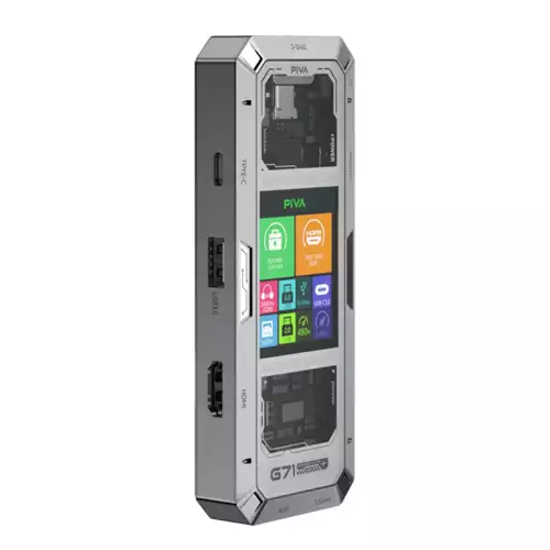 PIVA G71 Adapter 7-Port with Information Display and Interchangeable Cable