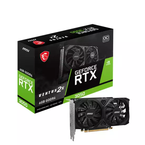 MSI GeForce RTX 3050 VENTUS 2X 6G OC MSI GeForce RTX 3050 VENTUS 2X 6G OC