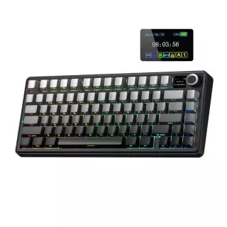 AULA F75 MAX Side-Engraved Keycaps 3 in 1 Mechanical Gaming