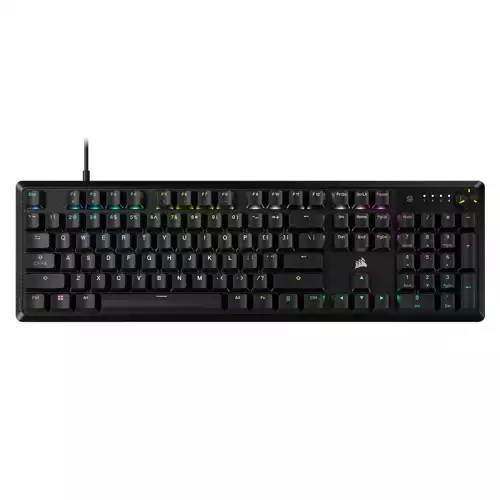CORSAIR K70 CORE RGB Mechanical Gaming Keyboard Without Palmrest - Black