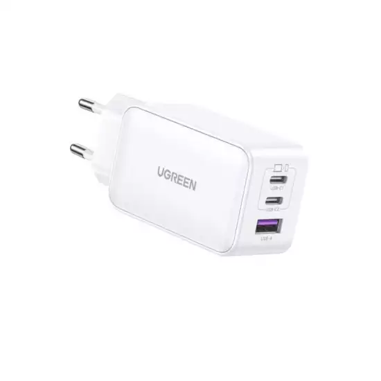 UGREEN GaN Fast Charger 65W CD244 - White UGREEN GaN Fast Charger 65W CD244 - White