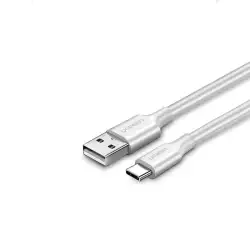UGREEN 60121 US287 USB-A to USB-C Fast Charging Cable 1m (White)