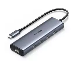 UGREEN 45320 CM512 6-in-1 USB-C 10Gbps Hub -Space Grey UGREEN 45320 CM512 6-in-1 USB-C 10Gbps Hub -Space Grey