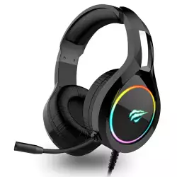HAVIT H2232D RGB Gaming Headphones - Black