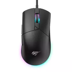HAVIT MS1038 RGB Backlit Programmable Gaming Mouse - Black