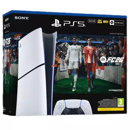 PlayStation 5 Console 825GB – Digital Edition – EA SPORTS FC 26 Bundle