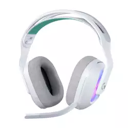 Logitech G522 LightSpeed Wireless Gaming Headset, Lightsync RGB, Full Bandwidth Mic, Advanced Synchronized Audio, Tri-Connectivity with LightSpeed, Bluetooth 5.3, White | G522