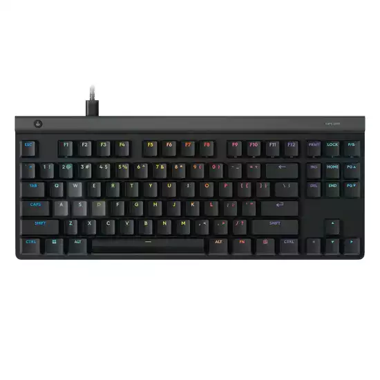 Logitech G G515 RAPID TKL Wired Mechanical Analog Low-Profile Switch Gaming Keyboard with LIGHTSYNC RGB - Black| 920-013855