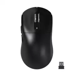 Attack Shark X3MAX PAW3950 Wireless Gaming Mouse with C06 Coiled Cable – Black