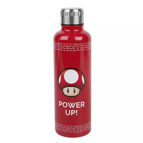 Paladone Super Mario Big Up Water Bottle – 500ml | Official Nintendo Merchandise