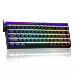 AULA Hero 68 HE Magnetic Gaming Keyboard – Rapid Trigger, 68 Keys (Black | Jade King Switch)