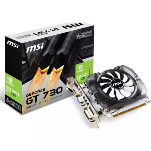 MSI GeForce GT 730 DDR5 4GB DirectX 12 | N730-4GD3V2 912-V809-1895