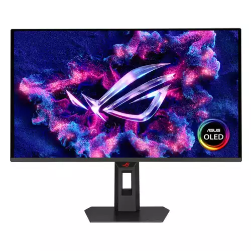 ASUS XG27AQDPG ROG Strix OLED Gaming Monitors, 27" QD-OLED Display, QHD Resolution, 500Hz Refresh Rate, 0.03ms (GTG) Response Time, GamePlus, FreeSync Premium Pro & G-SYNC, Black | XG27AQDPG