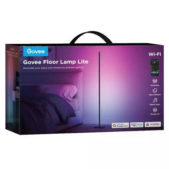 Govee Floor Lamp Lite - Black Govee Floor Lamp Lite - Black