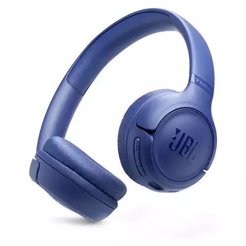 JBL Tune 530 BT Wireless On-Ear Headphones with JBL Pure Bass Sound, Bluetooth 6.0, Foldable Design and 76-Hour Battery Life, Google Fast Pair/Microsoft Swift Pair, Blue
