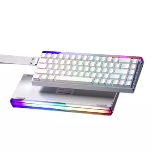 AULA HERO68 HE White 68-Key Side Printed Magnetic Switch Mechanical Keyboard