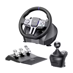 PXN V9 Gen2 Gaming Racing Wheel - Black 
