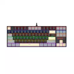 REDRAGON KUMARA RED SW Rainbow Wired Mechanical Gaming Keyboard K552LGY-R -Black/Grey REDRAGON KUMARA RED SW Rainbow Wired Mechanical Gaming Keyboard K552LGY-R -Black/Grey