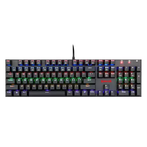 Redragon K565E RUDRA Elite Rainbow Mechanical Wired Gaming Keyboard – Red Switch