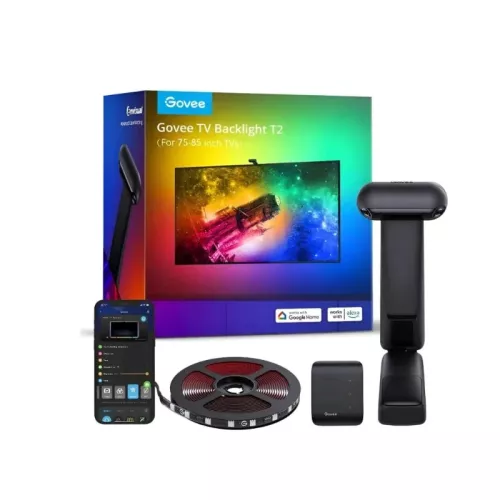 Govee Envisual TV Backlight T2 with Dual Cameras 75-85 inch TV