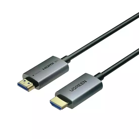 UGREEN HD183 10 Meter 8K HDMI Fiber Optic Cable Male to Male Aluminum Shell | 55504