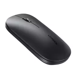 UGREEN MU001 Dual Mode 4000 DPI Ultra-Slim Portable Wireless Silent Mouse - Black| 25163 UGREEN MU001 Dual Mode 4000 DPI Ultra-Slim Portable Wireless Silent Mouse - Black| 25163