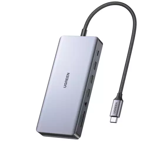 UGREEN CM681 USB-C 13-In-1 Multifunction Adapter- Grey |15978