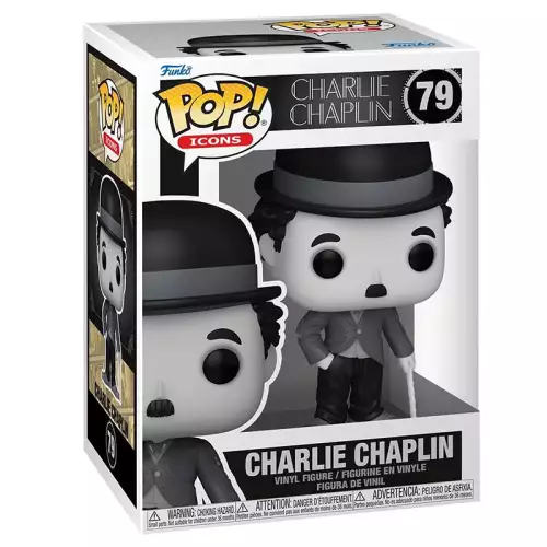 Funko Pop! Icons : Charlie Chaplin (79)