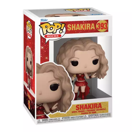 Funko Pop! Rocks : Shakira Super Bowl LIV (393) - (Open Sealed) Funko Pop! Rocks : Shakira Super Bowl LIV (393) - (Open Sealed)
