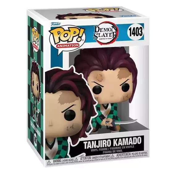 Funko Pop! Animation: Demon Slayer - Tanjiro Kamado (1403) Funko Pop! Animation: Demon Slayer - Tanjiro Kamado (1403)
