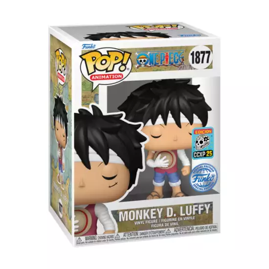 Funko Pop! Animation: One Piece - Monkey D. Luffy  (1877)