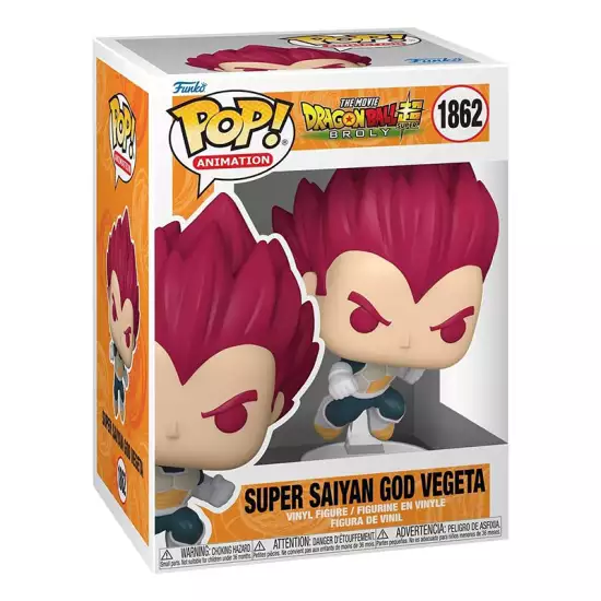 Funko POP! Animation: Dragon Ball Super: Broly - Super Saiyan God Vegeta (1862) Funko POP! Animation: Dragon Ball Super: Broly - Super Saiyan God Vegeta (1862)