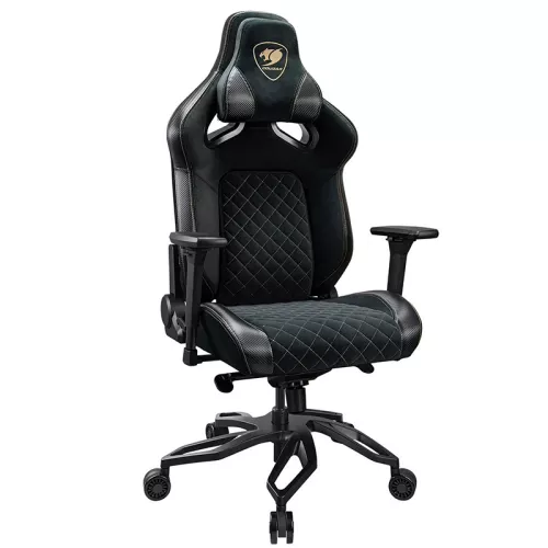 Cougar TITAN PRO V2  Gold F Gaming Chair Black | 3MT2FGLB.0001