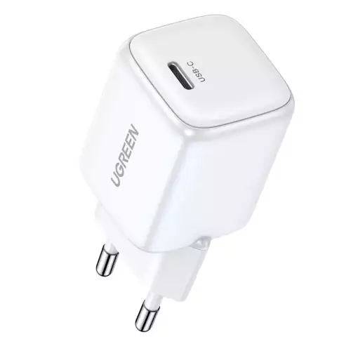 UGREEN  CD318 Fast Charger GaN 20W USB-C network cable Ugreen Nexode mini - White (15324)