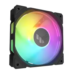 ASUS TUF Gaming TR120 ARGB Reverse Blade Fan. 120mm Fans, Up to 2000 rpm Fan Speed, 76.3 CFM Airflow, Aura Sync Compatiblity, PWM Control, Single Pack, Black | 90DA00D0-B09000