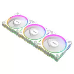 ASUS Prime MR120 ARGB Reverse Fan Triple Pack - White ASUS Prime MR120 ARGB Reverse Fan Triple Pack - White
