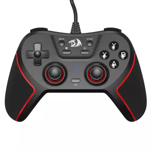 Redragon Ephemera G713 Wired Gamepad Controller -  Black / Red