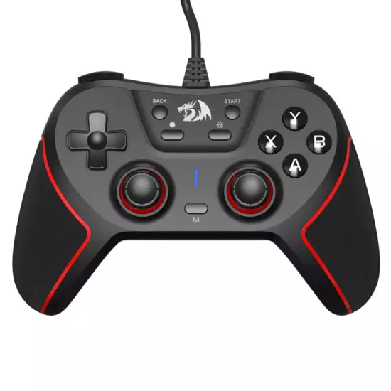 Redragon Ephemera G713 Wired Gamepad Controller -  Black / Red