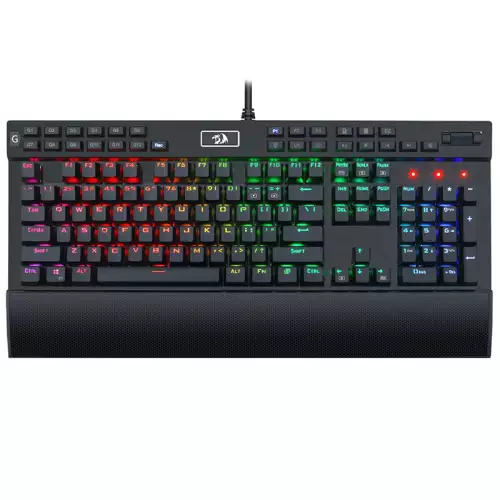 Redragon K550 Yama 131 Key RGB LED Backlit Mechanical Gaming Keyboard (Purple Switch) - Black