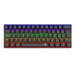T-Dagger ARENA T-TGK321 60% Mechanical Gaming Keyboard (Red Switch) - Black T-Dagger ARENA T-TGK321 60% Mechanical Gaming Keyboard (Red Switch) - Black