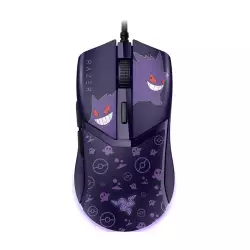 Razer Cobra Gengar Edition Computer Mouse, 8500 DPI Optical Sensor, 300 IPS Max Speed, Optical Mouse Switches Gen-3, 6 Programmable Buttons, Chroma RGB Lighting, Violet | RZ01-04650700-R3M1
