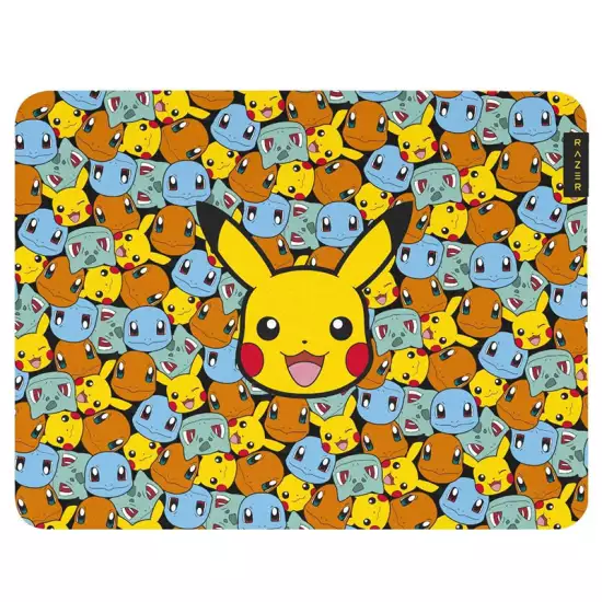 Razer GIGANTUS V2 M Pokemon Kanto Starters Edition, Textured Micro-Weave Cloth Surface, Thick, High-Density Rubber Foam, Anti-Slip Base, Medium, Yellow | RZ02-03333900-R3M1 Razer GIGANTUS V2 M Pokemon Kanto Starters Edition, Textured Micro-Weave Cloth Surface, Thick, High-Density Rubber Foam, Anti-Slip Base, Medium, Yellow | RZ02-03333900-R3M1
