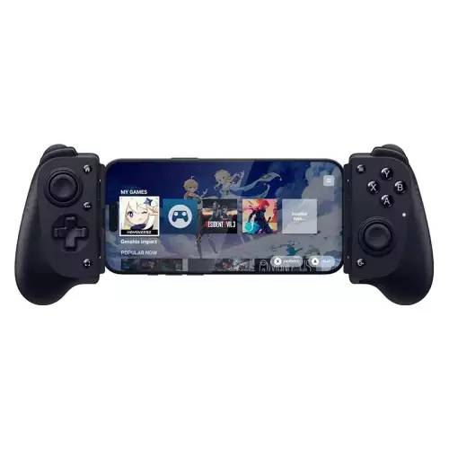 Razer Kishi V3 Mobile Gaming Controller, Full-Sized Ergonomic Design, Pro-Grade Thumbsticks, Dual Mouse Click Back Buttons, USB-C Charging, 3.5mm Audio | RZ06-03550100-R3M1