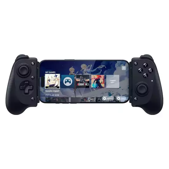 Razer Kishi V3 Mobile Gaming Controller, Full-Sized Ergonomic Design, Pro-Grade Thumbsticks, Dual Mouse Click Back Buttons, USB-C Charging, 3.5mm Audio | RZ06-03550100-R3M1 Razer Kishi V3 Mobile Gaming Controller, Full-Sized Ergonomic Design, Pro-Grade Thumbsticks, Dual Mouse Click Back Buttons, USB-C Charging, 3.5mm Audio | RZ06-03550100-R3M1