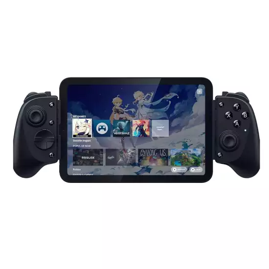 Razer Kishi V3 Pro Mobile Gaming Controller, Full-Sized Ergonomic Design, Pro TMR Thumbsticks, Swappable Caps, Dual Mouse Click Back Buttons, USB-C Charging, 3.5mm Audio, Black | RZ06-05460100-R3M1 Razer Kishi V3 Pro Mobile Gaming Controller, Full-Sized Ergonomic Design, Pro TMR Thumbsticks, Swappable Caps, Dual Mouse Click Back Buttons, USB-C Charging, 3.5mm Audio, Black | RZ06-05460100-R3M1