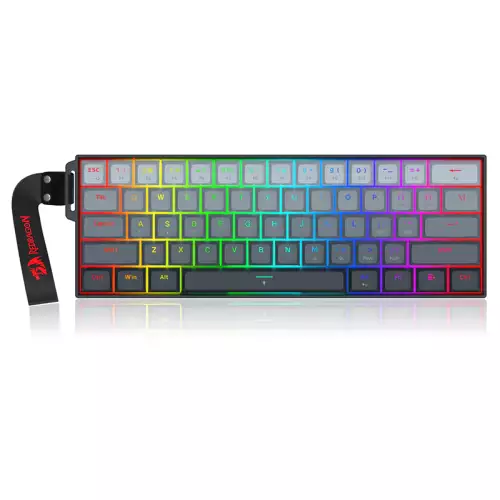 REDRAGON K617 Fizz Magnetic+ Wired 60% RT Magnetic Switch Gaming Keyboard - Black | K617GGB-RGB-MP 