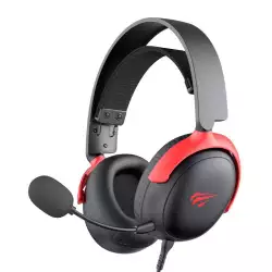 Havit H2015F 3.5 mm Humpt Wired Headphone, Over-the-top Game Headphone with PS4/PS5 Compatible Microphone