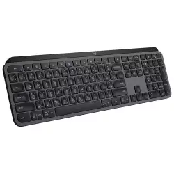 Logitech MX Keys S Wireless Keyboard, Low Profile, Fluid Precise Quiet Typing, Programmable Keys, Backlighting, Bluetooth, USB-C, for Windows PC, Linux, Chrome, Mac, AR Layout, Graphite | 920-011595
