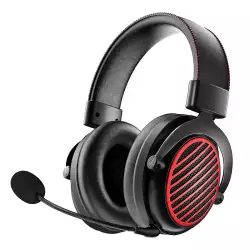 Redragon H540 Pro Wireless Gaming Headset for PC, PS4/5, Xbox, Switch, 4-Mode(2.4G/BT/USB/3.5mm) - 7.1 Surround Sound - 3.5MM Drivers Gaming Headphones with Noise Canceling Mic - Memory Foam - Black